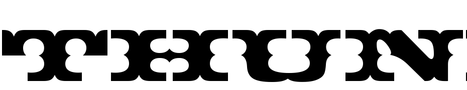 Thunderbird BT Font Download Free