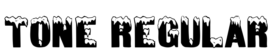 Tone Regular Scarica Caratteri Gratis