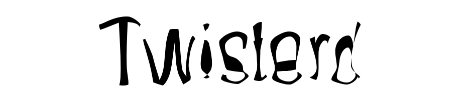 Twisterd cкачати шрифт безкоштовно