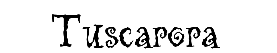 Tuscarora Scarica Caratteri Gratis