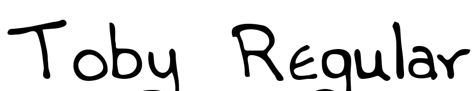 Toby Regular Yazı tipi ücretsiz indir