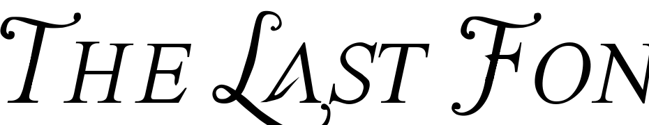 The Last Font I'm Wasting On You Italic Scarica Caratteri Gratis