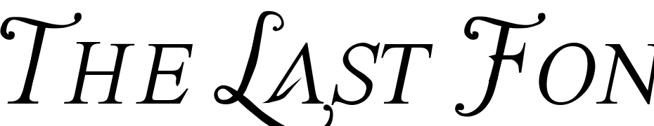 The Last Font I'm Wasting On You Italic Font Download Free