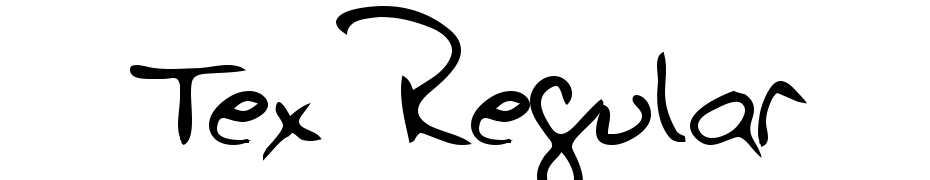 Tex Regular Font Download Free