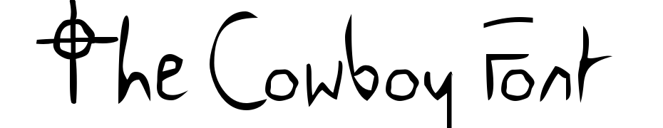 The Cowboy Font Font Download Free