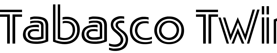 Tabasco Twin DB Font Download Free