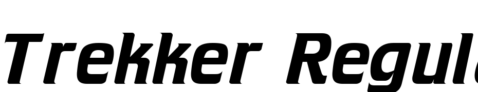 Trekker Regular Font Download Free