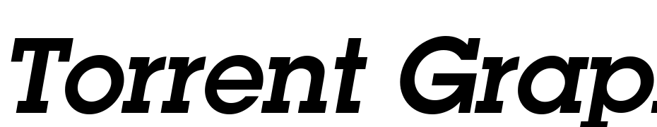 Torrent Graphic SSi Semi Bold Italic Font Download Free