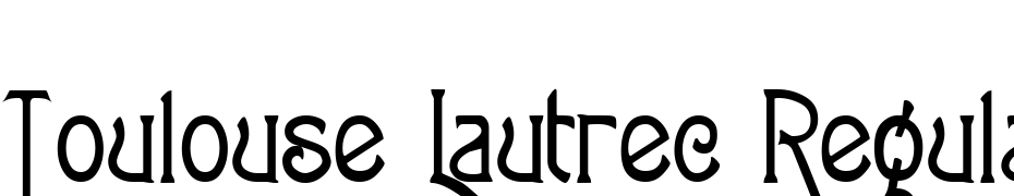 Toulouse Lautrec Regular Font Download Free