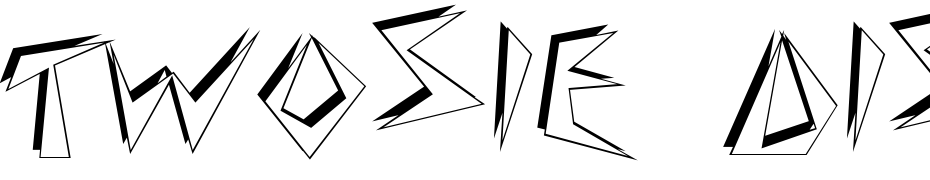 Twosie Display Caps SSi Schrift Herunterladen Kostenlos