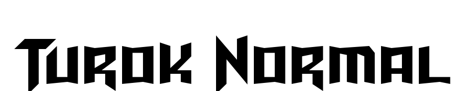 Turok Normal Font Download Free