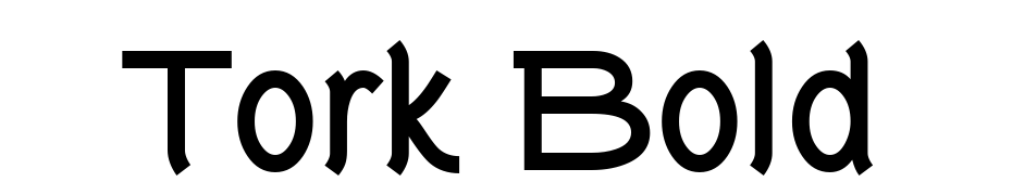 Tork Bold Font Download Free