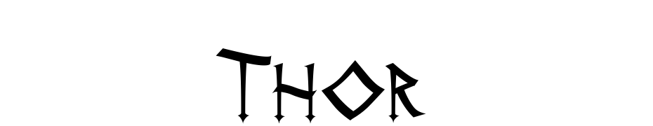 Thor Font Download Free