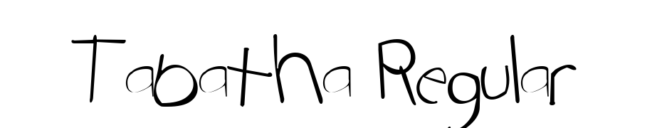 Tabatha Regular Font Download Free