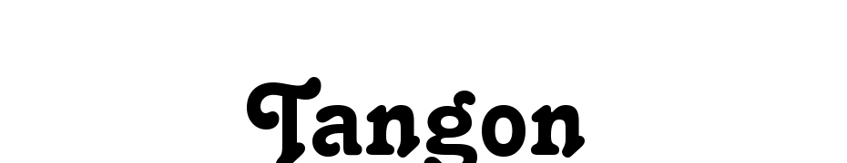 Tango BT Font Download Free