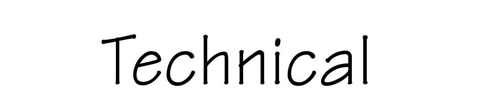 Technical Font Download Free