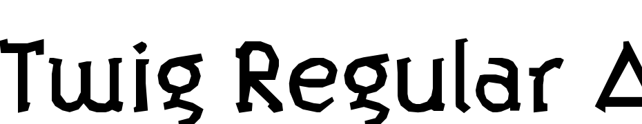 Twig Regular A Schrift Herunterladen Kostenlos