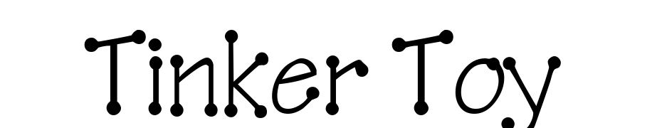 Tinker Toy Font Download Free