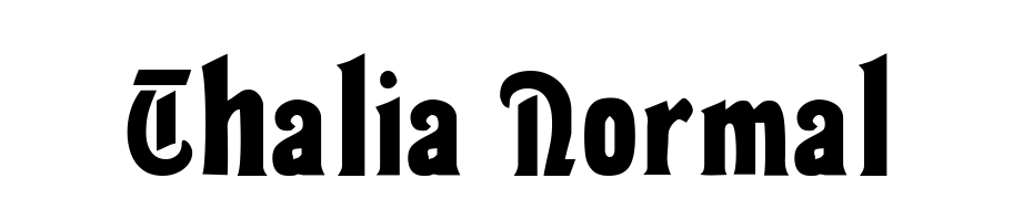 Thalia Normal Font Download Free