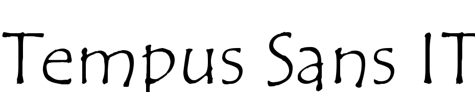 Tempus Sans ITC Font Download Free