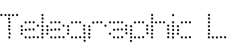 Telegraphic Light Font Download Free