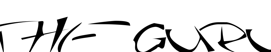 The Guru Font Font Download Free