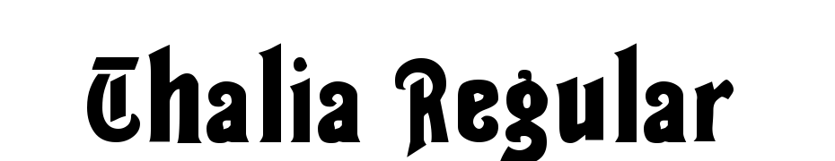 Thalia Regular Font Download Free