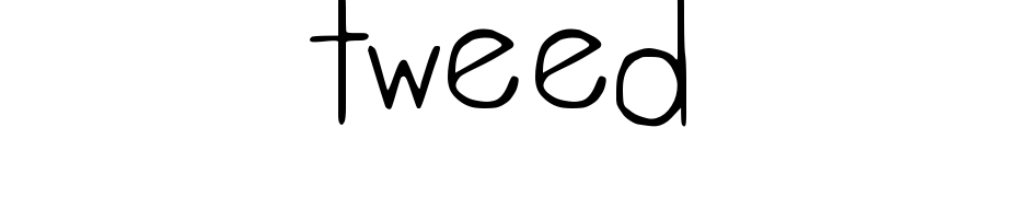 Tweed. Font Download Free