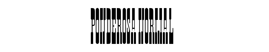 Ponderosa Normal Font Download Free