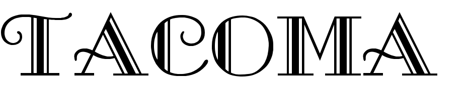 TACOMA Regular Font Download Free