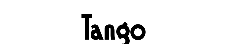Tango Yazı tipi ücretsiz indir