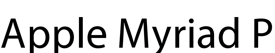 Myriad Pro Schrift Herunterladen Kostenlos