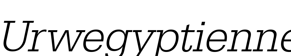 URWEgyptienne TLig Nar Oblique cкачати шрифт безкоштовно