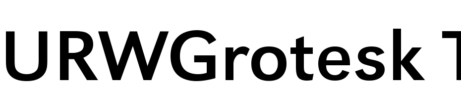 URWGrotesk TWid Font Download Free