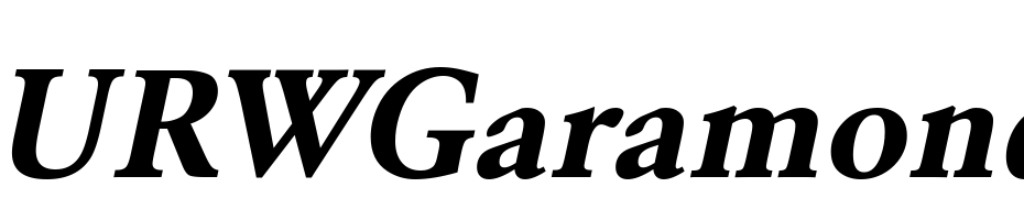 URWGaramond T Bold Oblique Scarica Caratteri Gratis