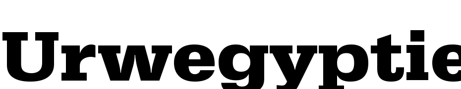 URWEgyptienne TExt Wid Bold Yazı tipi ücretsiz indir
