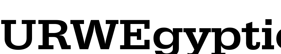 URWEgyptienne TMed Ext Wid Font Download Free