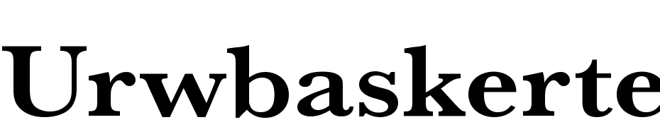 URWBasker TExt Wid Bold Font Download Free