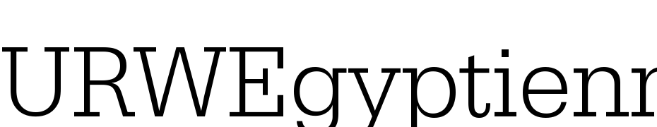 URWEgyptienne TLig Nar Font Download Free