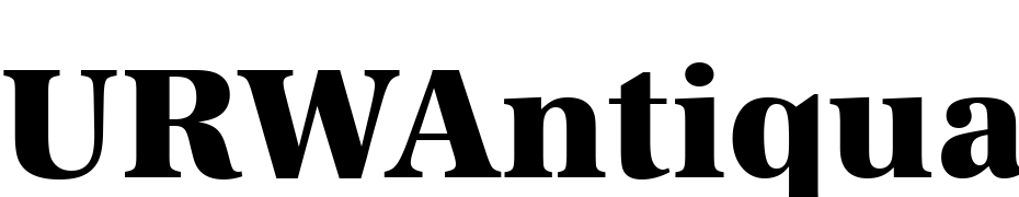 URWAntiqua TExt Bol Nar Font Download Free