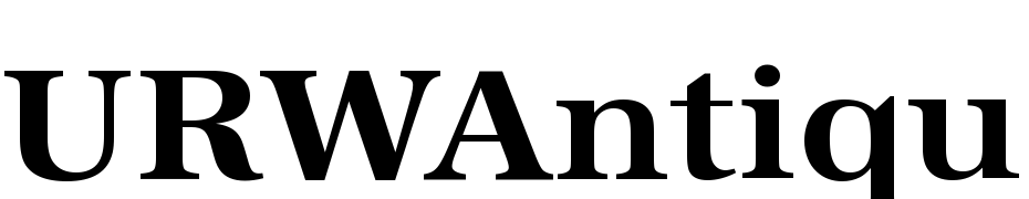 URWAntiqua TWid Bold Font Download Free