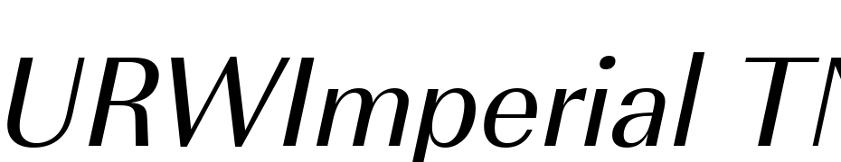 URWImperial TNar Oblique Font Download Free