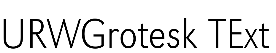 URWGrotesk TExt Lig Ext Nar cкачати шрифт безкоштовно