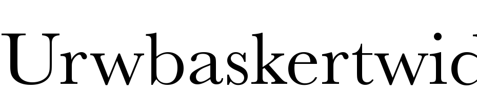 URWBasker TWid Font Download Free