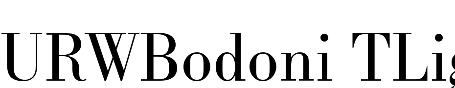 URWBodoni TLig Nar Font Download Free