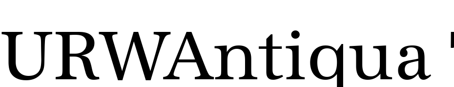 URWAntiqua TNar Font Download Free