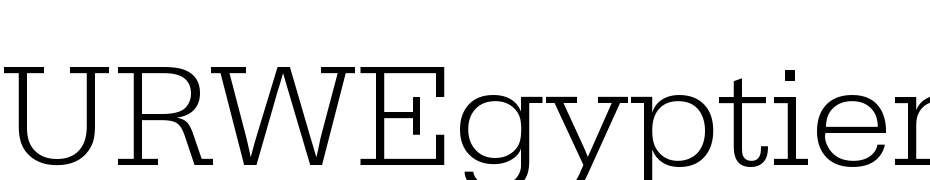 URWEgyptienne TLig Wid Font Download Free