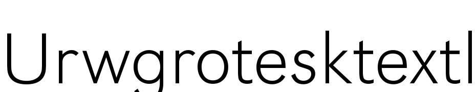 URWGrotesk TExt Lig Wid Font Download Free