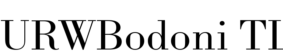 URWBodoni TLig Wid Font Download Free