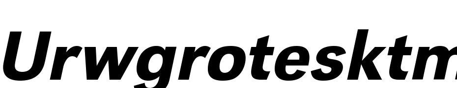URWGrotesk TMed Oblique Font Download Free